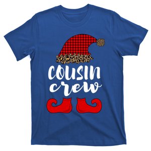 Christmas Cousin Crew Buffalo Red Plaid Pajamas Family Xmas Cool Gift T-Shirt