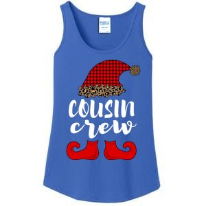 Christmas Cousin Crew Buffalo Red Plaid Pajamas Family Xmas Cool Gift Ladies Essential Tank