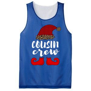 Christmas Cousin Crew Buffalo Red Plaid Pajamas Family Xmas Cool Gift Mesh Reversible Basketball Jersey Tank