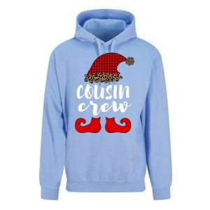 Christmas Cousin Crew Buffalo Red Plaid Pajamas Family Xmas Cool Gift Unisex Surf Hoodie