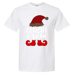 Christmas Cousin Crew Buffalo Red Plaid Pajamas Family Xmas Cool Gift Garment-Dyed Heavyweight T-Shirt