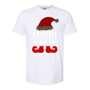 Christmas Cousin Crew Buffalo Red Plaid Pajamas Family Xmas Cool Gift Softstyle CVC T-Shirt