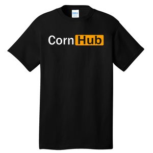 Cornhub Cornhole Cornholer Tall T-Shirt