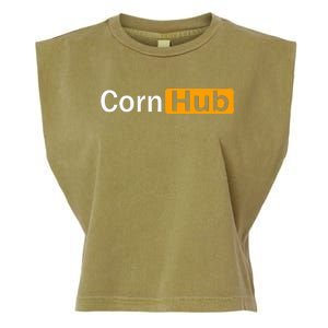 Cornhub Cornhole Cornholer Garment-Dyed Women's Muscle Tee