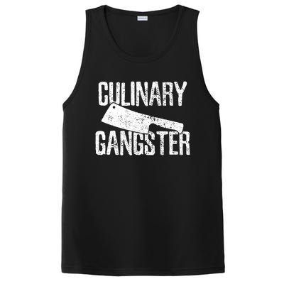 Chef Cook Cooking Culinary Gangster Vintage Gift PosiCharge Competitor Tank