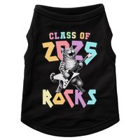 Cute Cat Class Of 2025 Rocks Graduation Signature Autographs Doggie Tank