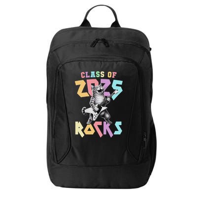 Cute Cat Class Of 2025 Rocks Graduation Signature Autographs City Backpack