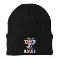 Cute Cat Class Of 2025 Rocks Graduation Signature Autographs Beanie