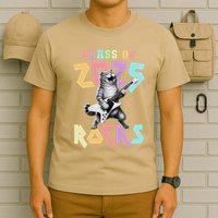 Cute Cat Class Of 2025 Rocks Graduation Signature Autographs T-Shirt