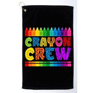 C.R.A.Y.O.N Crew Coloring Platinum Collection Golf Towel