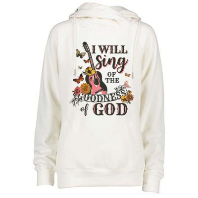 Christian Concert Womens Funnel Neck Pullover Hood