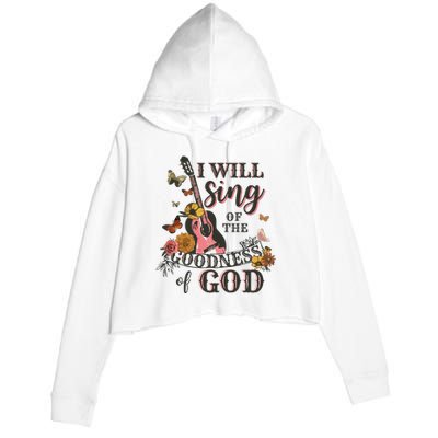 Christian Concert Crop Fleece Hoodie