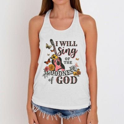 Christian Concert Women's Knotted Racerback Tank