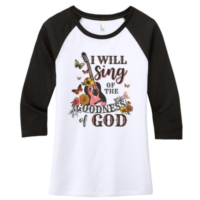 Christian Concert Women's Tri-Blend 3/4-Sleeve Raglan Shirt