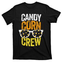 Candy Corn Crew Halloween Party Sunglasses Friends T-Shirt