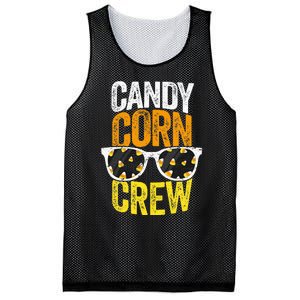 Candy Corn Crew Halloween Party Sunglasses Friends Mesh Reversible Basketball Jersey Tank