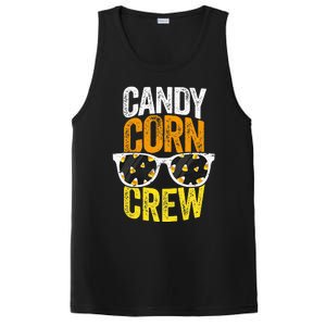 Candy Corn Crew Halloween Party Sunglasses Friends PosiCharge Competitor Tank