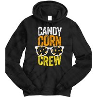 Candy Corn Crew Halloween Party Sunglasses Friends Tie Dye Hoodie