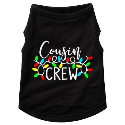Christmas Cousin Crew Christmas Light Xmas Matching Family Cute Gift Doggie Tank