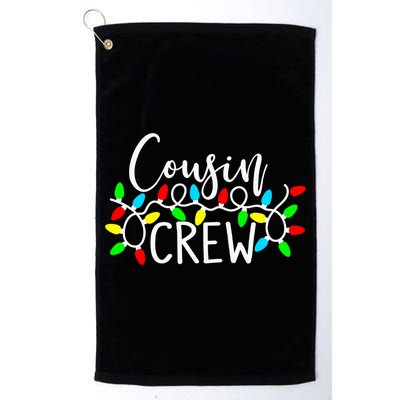 Christmas Cousin Crew Christmas Light Xmas Matching Family Cute Gift Golf Towel