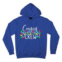 Christmas Cousin Crew Christmas Light Xmas Matching Family Cute Gift Hoodie