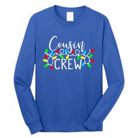 Christmas Cousin Crew Christmas Light Xmas Matching Family Cute Gift Long Sleeve Shirt