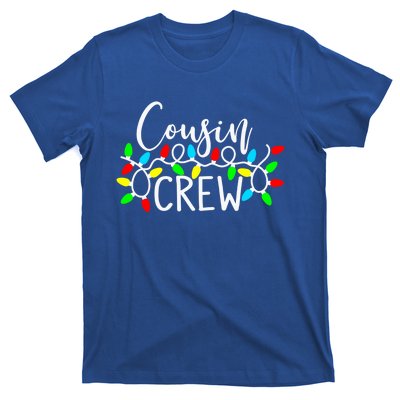 Christmas Cousin Crew Christmas Light Xmas Matching Family Cute Gift T-Shirt