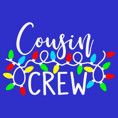Christmas Cousin Crew Christmas Light Xmas Matching Family Cute Gift T-Shirt