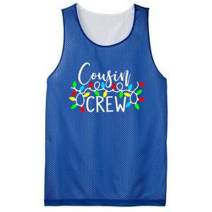 Christmas Cousin Crew Christmas Light Xmas Matching Family Cute Gift Mesh Reversible Basketball Jersey Tank