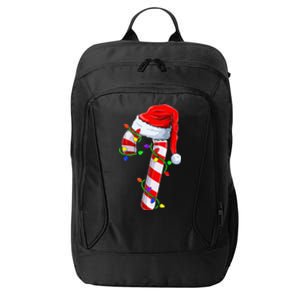 Candy Cane Crew Christmas Lights Family Matching Xmas City Backpack