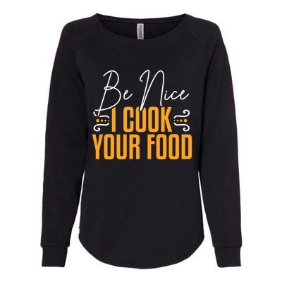 Chef Cook Culinary Meaningful Gift Womens California Wash Sweatshirt