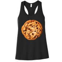 Chocolate Chip Cookie Women's Racerback Tank