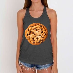 Chocolate Chip Cookie Women's Knotted Racerback Tank