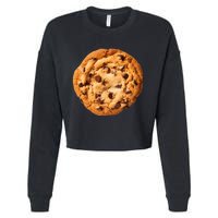 Chocolate Chip Cookie Cropped Pullover Crew