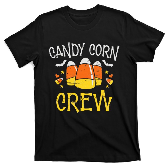 Candy Corn Crew Spooky Party Halloween Sweet Candy T-Shirt