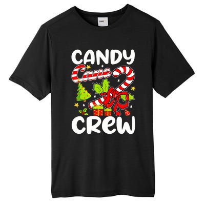 Candy Cane Crew Christmas Candy Cane Party Boys Girls Tall Fusion ChromaSoft Performance T-Shirt