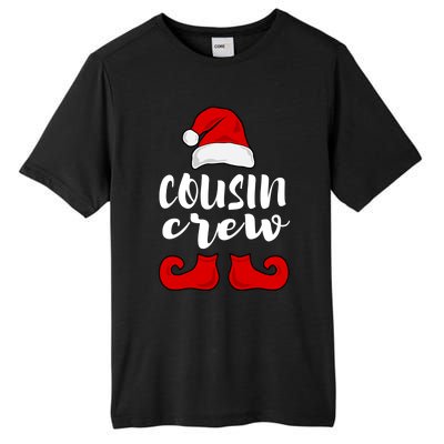 Christmas Cousin Crew Family Matching Pajamas Xmas Meaningful Gift Tall Fusion ChromaSoft Performance T-Shirt