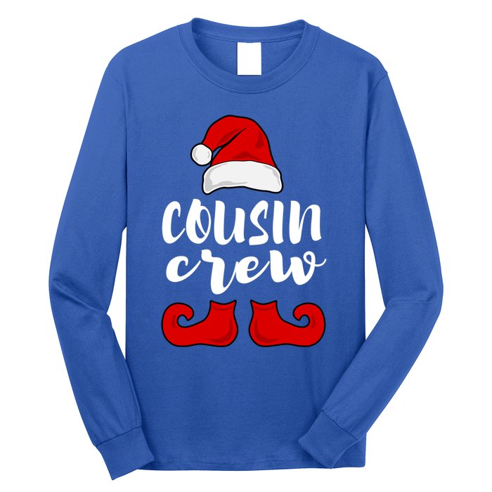 Christmas Cousin Crew Family Matching Pajamas Xmas Meaningful Gift Long Sleeve Shirt