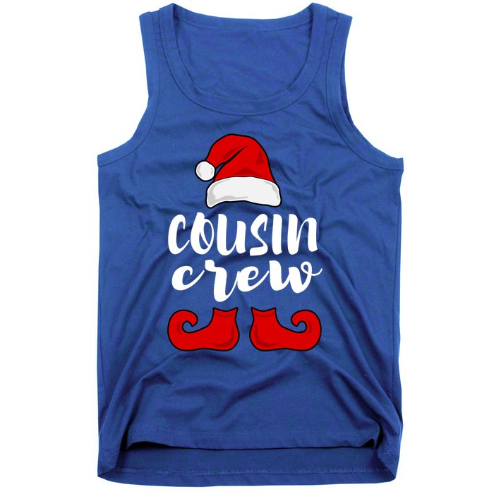 Christmas Cousin Crew Family Matching Pajamas Xmas Meaningful Gift Tank Top