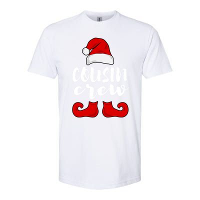 Christmas Cousin Crew Family Matching Pajamas Xmas Meaningful Gift Softstyle® CVC T-Shirt