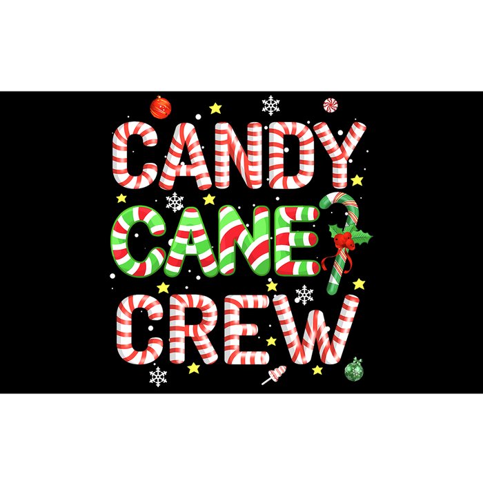 Candy Cane Crew Funny Christmas Candy Lover X-mas Pajamas Bumper Sticker