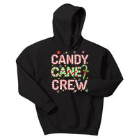 Candy Cane Crew Funny Christmas Candy Lover X-mas Pajamas Kids Hoodie