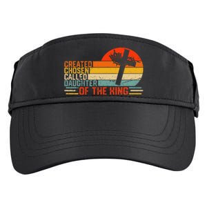 Created Chosen Called Daughter Of King Biblical Adult Drive Performance Visor