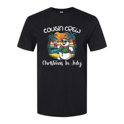 Cousin Crew Christmas In July & 4th Of July Family Matching Softstyle® CVC T-Shirt