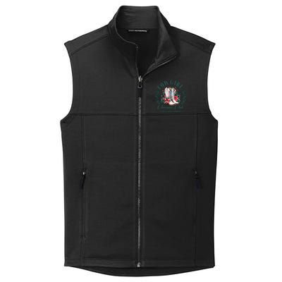 Cowgirl Christmas Club Making Spirit Bright Holiday Collective Smooth Fleece Vest