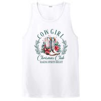 Cowgirl Christmas Club Making Spirit Bright Holiday PosiCharge Competitor Tank