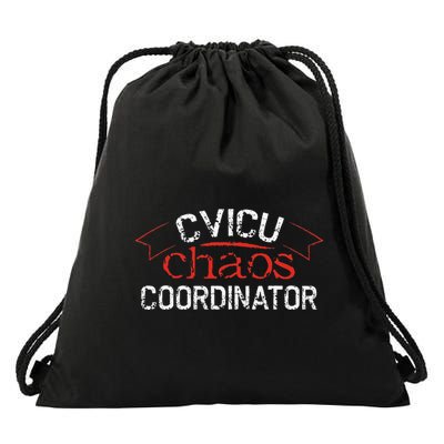 CVICU Chaos Coordinator Drawstring Bag