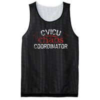 CVICU Chaos Coordinator Mesh Reversible Basketball Jersey Tank