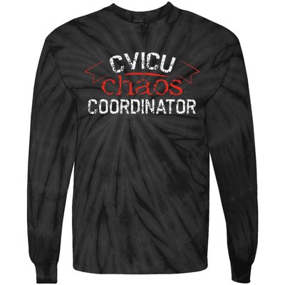 CVICU Chaos Coordinator Tie-Dye Long Sleeve Shirt