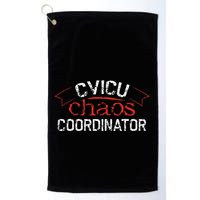 CVICU Chaos Coordinator Golf Towel